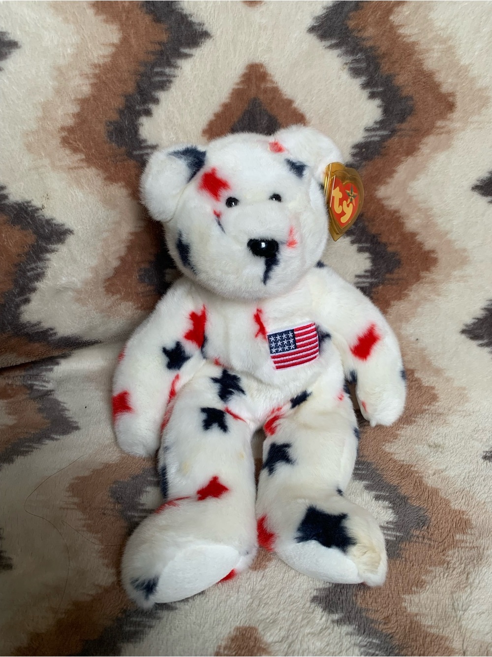 TY Beanie Buddy GLORY the Bear 14" Plush Toy Collectible Beanie Baby